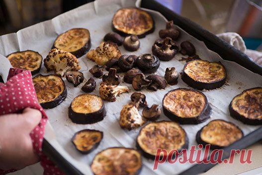 На кухне у Орли: маклюба с птитим и овощами - Салат