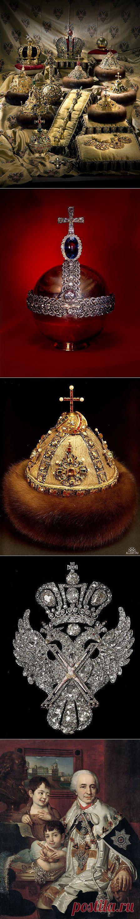 Императорские драгоценности из Алмазного фонда России.