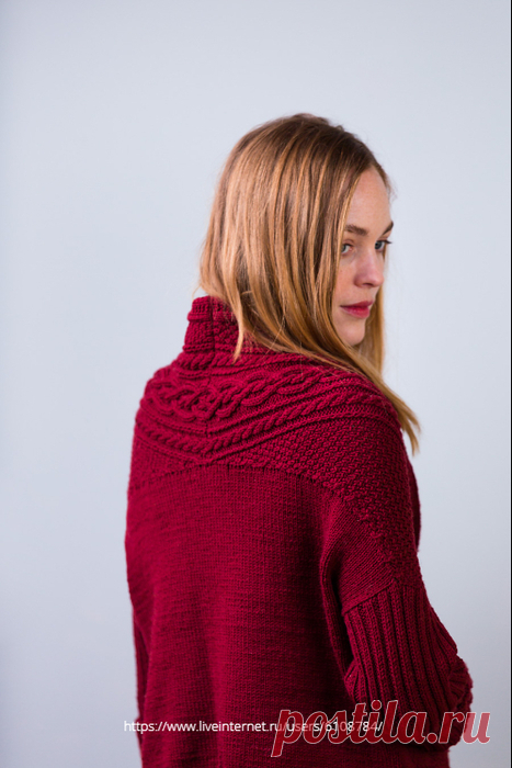 Кардиган Akiko by Yoko Hatta (風工房)