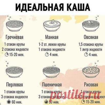 Готовим идеальную кашу