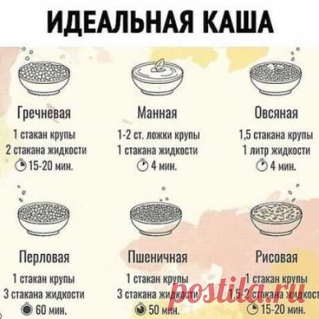 Готовим идеальную кашу