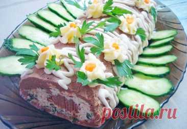 Печеночный рулет — Сад Заготовка