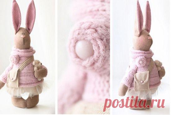 Выкройка зайца тильды в натуральную величину | LS