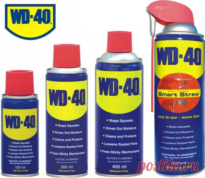 Как вам в быту поможет WD-40