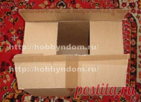 Мастера рукоделия - рукоделие для дома. Бесплатные мастер-классы, фото и видео уроки - Мастер-класс по картонажу: Мини-бар &quot;Избушка&quot;. Часть 1