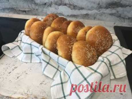 Булочки для бургера лучший рецепт с пошаговыми фото