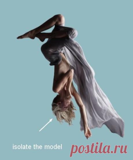 Фантазия подводной сцены в Photoshop