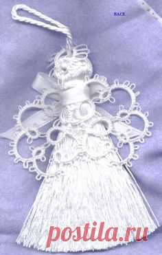 How To Add Tatting To A Tassel To Make An Angel