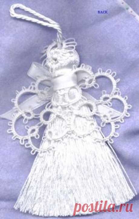 How To Add Tatting To A Tassel To Make An Angel