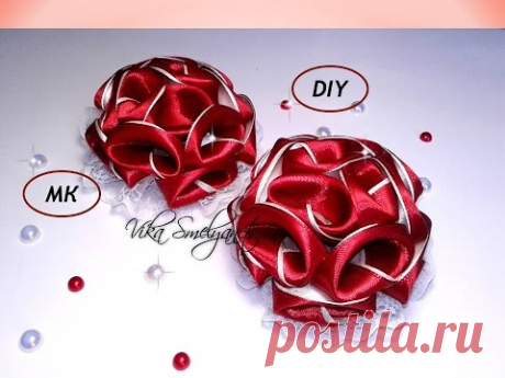 Цветок с новым лепестком на резинке/МК/ DIY/ new petal