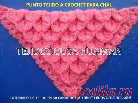 Узоры для шалей или пледов.