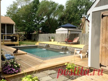 ВАУ. 11 мечтательные Идей для людей, которые Backyard бассейнов | Hometalk