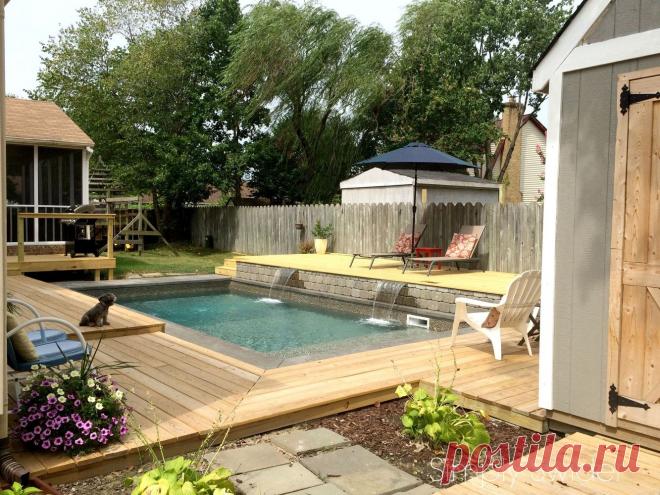 ВАУ. 11 мечтательные Идей для людей, которые Backyard бассейнов | Hometalk