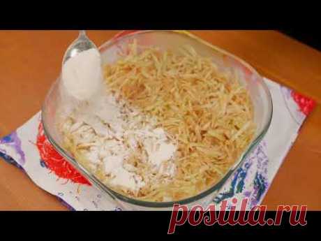 Насыпной яблочный пирог