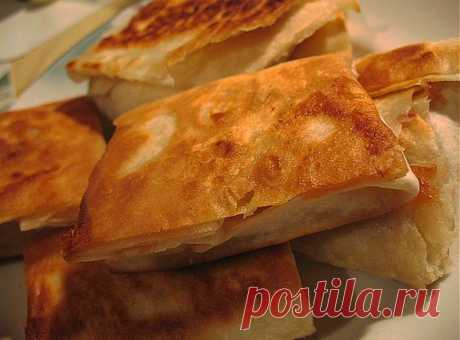 ПИРОЖКИ С ЯБЛОКАМИ ИЗ ЛАВАША.