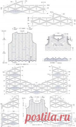 Сетчатый жилет