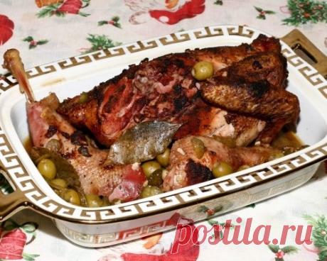 Новогодняя утка