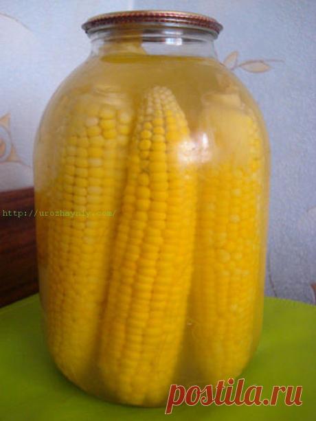 Консервированная кукуруза в домашних условиях