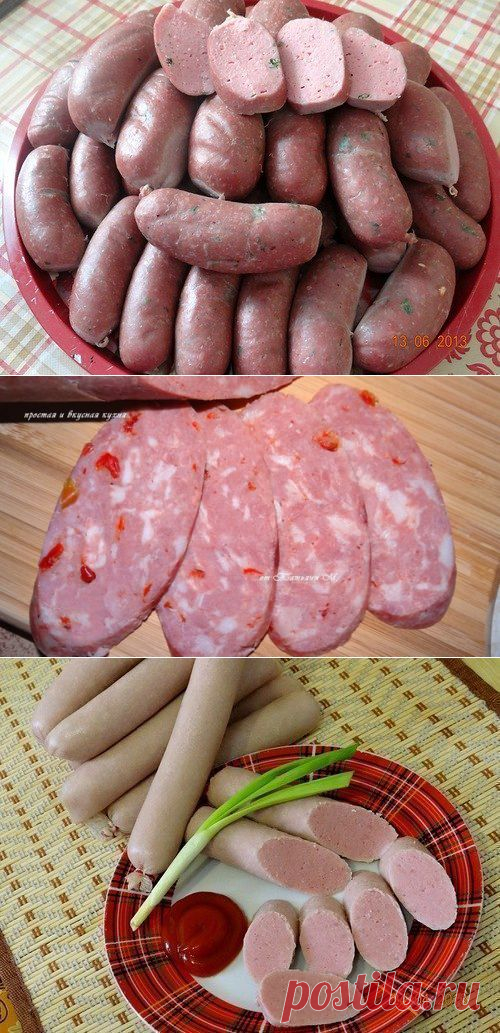 10 Колбасных изделий домашнего приготовления!