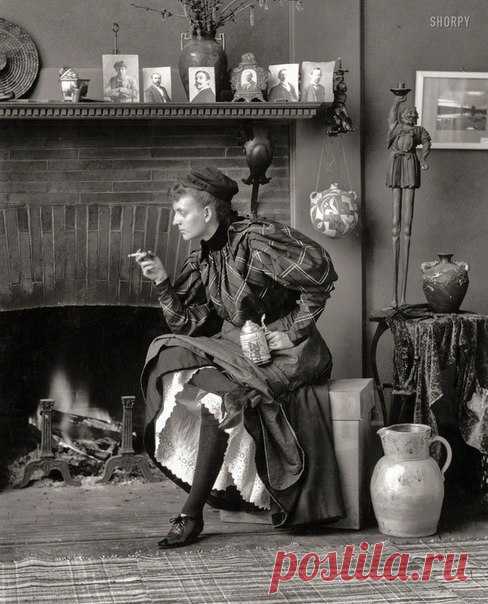 Новая женщина, 1896 год, США  / Историческая справка