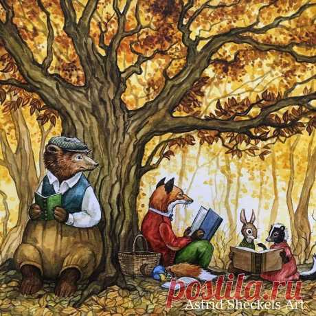 Художник-иллюстратор Astrid Sheckels