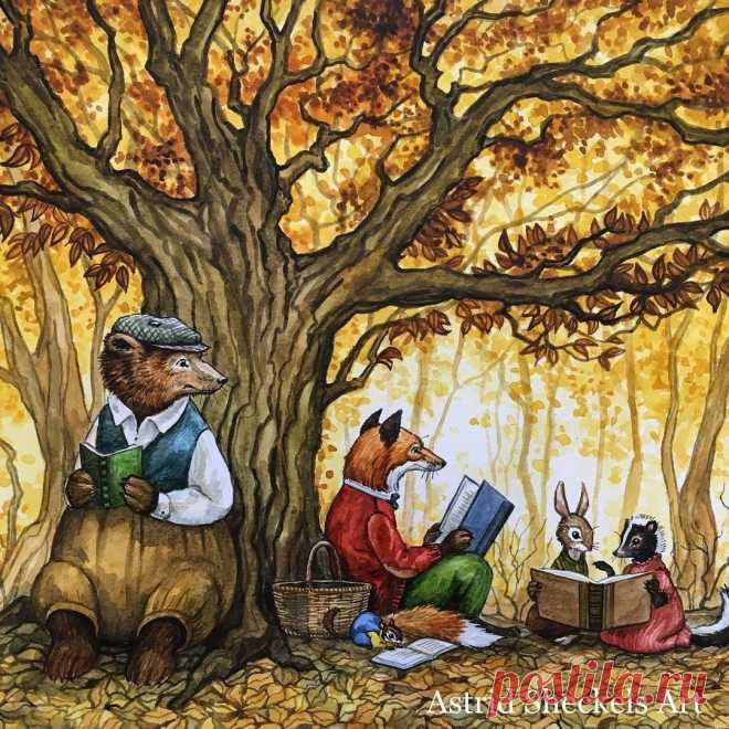 Художник-иллюстратор Astrid Sheckels