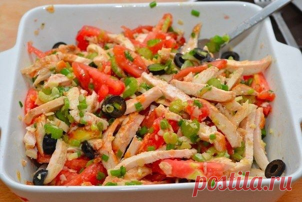 Как приготовить салат из курицы. - рецепт, ингридиенты и фотографии