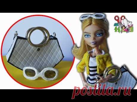 СУМКА, ОЧКИ ДЛЯ КУКОЛ/ХЛОЯ БУРЖУА//ЛЕДИ БАГ И СУПЕР-КОТ/Miraculous LadyBug/ч.5/ Muza Rukodeliya 🌺