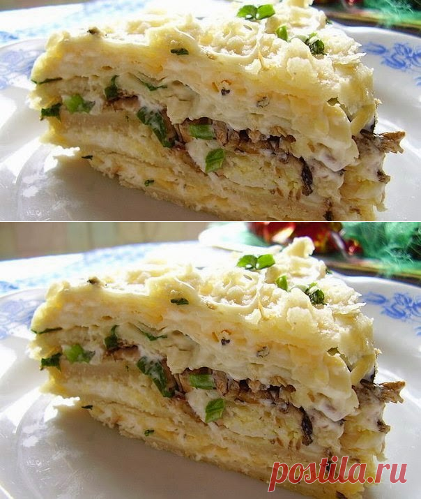 Вкусные рецепты: Шпротный торт