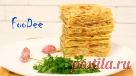 Хычины - лепешки на кефире с сыром и картошкой — Кулинарная книга - рецепты с фото