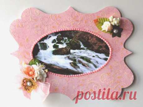 Фоторамка своими руками из картона - 101HandMade