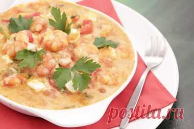 Рецепт Креветки саганаки - Средиземноморская кухня - Деликатеска.ру — Деликатеска.ру