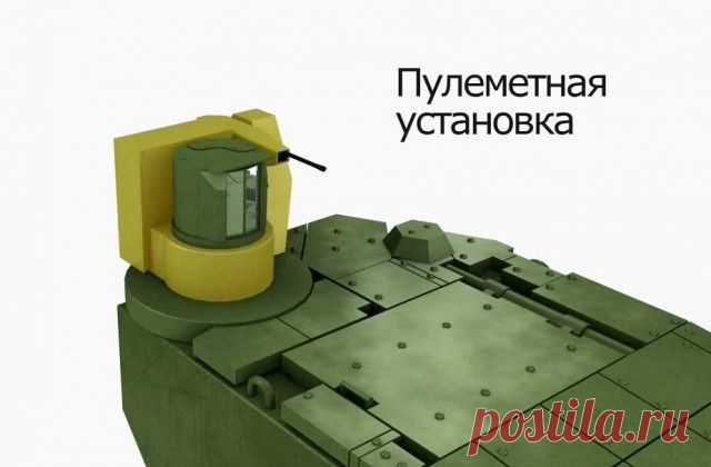 Армата Т-14, устройство башни танка