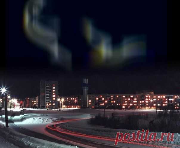 Полярные Зори Мурманской области))))