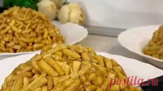 Необычный и очень вкусный медовый торт! Чак-чак