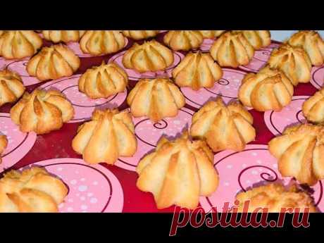 Заварное печенье. Самый простой рецепт • Tasty Simple Cookies