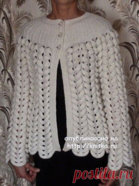Жакет спицами. Обзор 36 вязаных жакетов спицами на knitka.ru. Бесплатно, Вязание для женщин