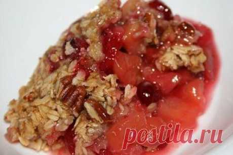 Вкусная овсяная каша.