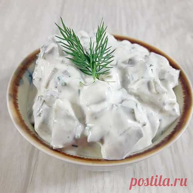 Соус с солеными огурцами