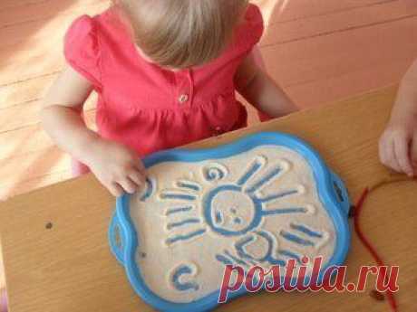 Рисование на манке | Хитрости Жизни