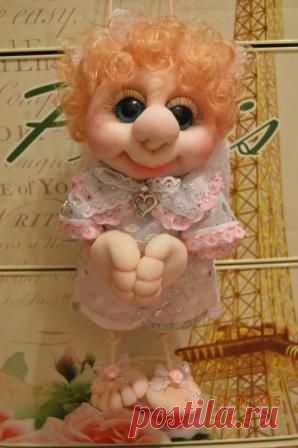 Ангелочек / Мир игрушки / Разнообразные игрушки ручной работы