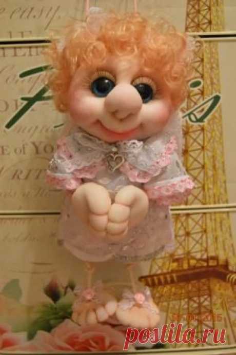 Ангелочек / Мир игрушки / Разнообразные игрушки ручной работы