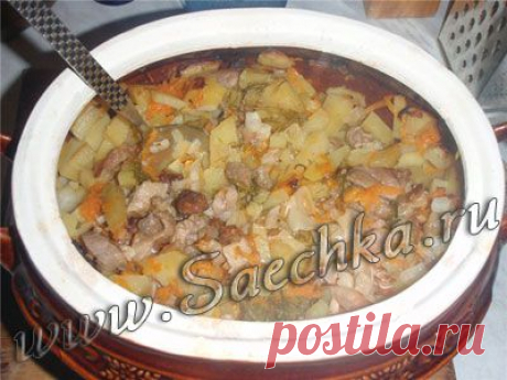 Как приготовить свинину в горшочке