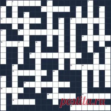 Онлайн-кросворд №28 - Прості різдвяні загадки (19x19)