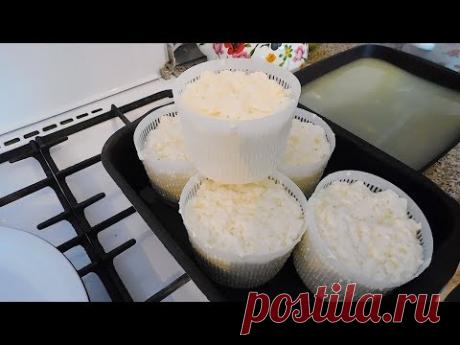 НАСТОЯЩИЙ ДЕРЕВЕНСКИЙ СЫР ВСЕГДА ПОЛУЧАЕТСЯ ДАЖЕ У АБСОЛЮТНЫХ НОВИЧКОВ //ГОТОВИМ ИЗ КОРОВЬЕГО МОЛОКА