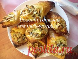 Рулетики с грибами | Рецепты для мультиварки от Марии Шнайдер