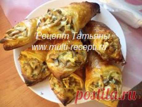 Рулетики с грибами | Рецепты для мультиварки от Марии Шнайдер