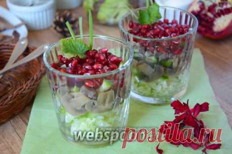 Салат с утиным мясом и гранатом рецепт с фото, как приготовить на Webspoon.ru