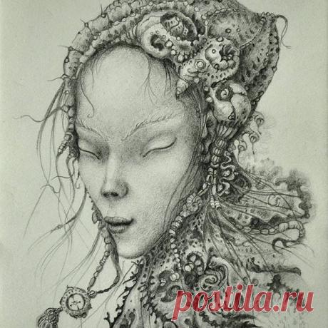 Аннапурна. Рисунок, карандаш. Под раскаты гималайских гроз. #аннапурна #annapurna #sketch #pencil #drawing #artspiritru