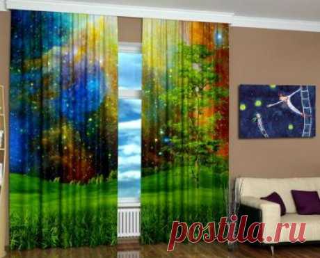 Фото-шторы во всем великолепии — Роскошь и уют